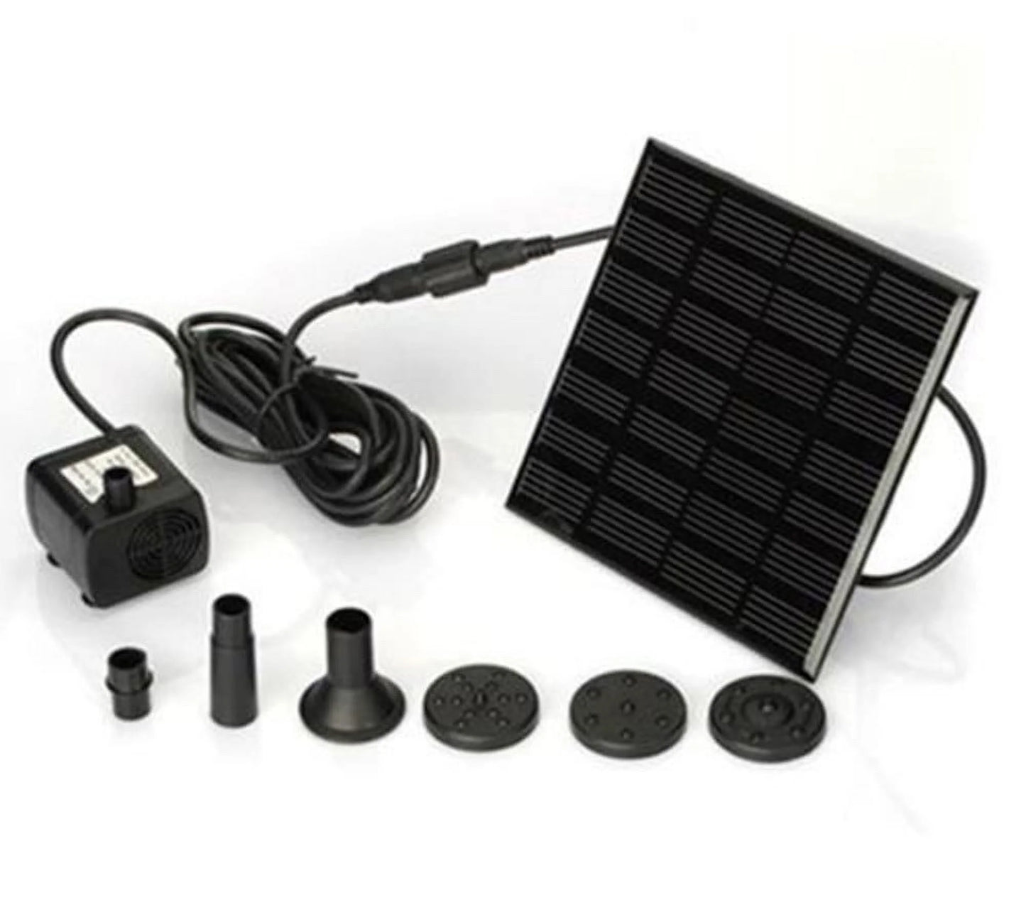Clearance!Solar Water Pump Kit,Solar Fountain for Birdbath,Solar Water Panel Power Pump Kit Pool Garden Pond Watering Submersible for Pond, Pool, Garden, Fish Tank, Aquarium