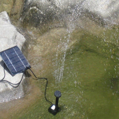 Clearance！Solar Water Pump Kit,Solar Fountain for Birdbath,Solar Water Panel Power Pump Kit Pool Garden Pond Watering Submersible for Pond, Pool, Garden, Fish Tank, Aquarium