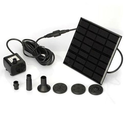 Clearance！Solar Water Pump Kit,Solar Fountain for Birdbath,Solar Water Panel Power Pump Kit Pool Garden Pond Watering Submersible for Pond, Pool, Garden, Fish Tank, Aquarium