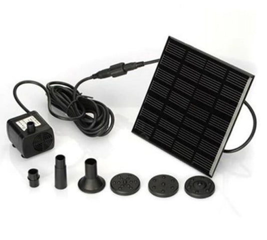 Clearance！Solar Water Pump Kit,Solar Fountain for Birdbath,Solar Water Panel Power Pump Kit Pool Garden Pond Watering Submersible for Pond, Pool, Garden, Fish Tank, Aquarium